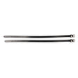 Hy Equestrian Diamante Stud Spur Straps #colour_black