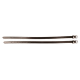 Hy Equestrian Diamante Stud Spur Straps #colour_brown