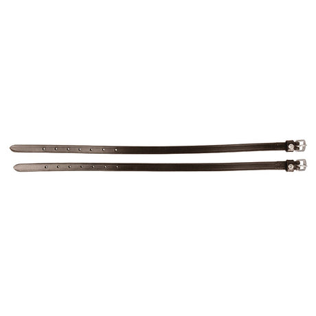 Hy Equestrian Diamante Stud Spur Straps #colour_brown