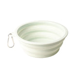 Benji & Flo Collapsible Travel Bowl #colour_green