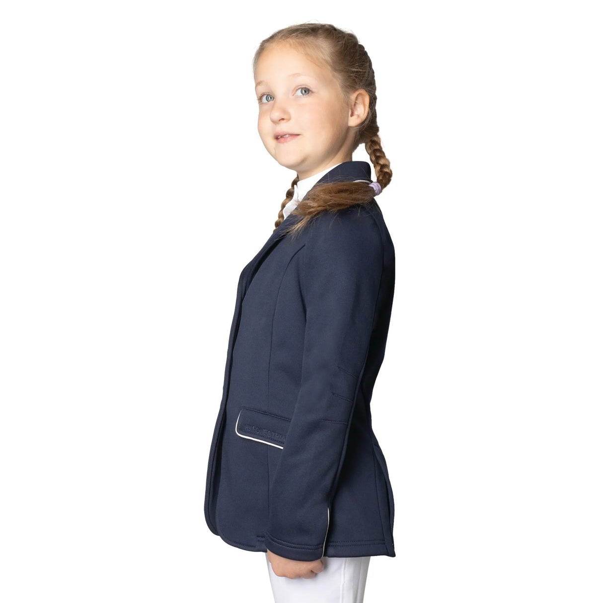 Hy Equestrian Children's Roanne Competition Jacket [Navy] [3-4 Years]