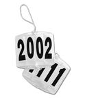 Waldhausen 4 Digit Head Numbers Quadrate #colour_white