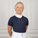 Coldstream Next Generation Harthill Diamante Show Shirt #colour_navy