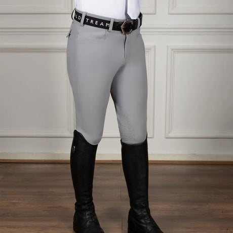 Coldstream Next Generation Blythe Boy's Competition Breeches #colour_grey