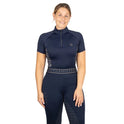 Hy Equestrian Elevate Heritage Short Sleeve Base Layer [Navy] [L]
