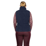 Hy Equestrian Elevate Heritage Teddy Fleece Gilet [Navy] [XS]