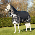 DefenceX Shield 50g Turnout Rug with Detachable Neck [Navy] [5'9]