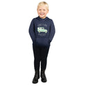 Ewe-Turn Ahead Collection Hoodie by Little Knight [Navy] [3-4 Years]