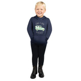 Ewe-Turn Ahead Collection Hoodie by Little Knight [Navy] [3-4 Years]