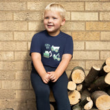 I Dig It Collection T-Shirt by Little Knight [Navy] [3-4 Years]