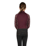 Hy Equestrian Elevate Heritage Mizs Base Layer [Berry] [7-8 Years]