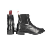 ProPriverno Davanti Children's Zip Paddock Boot by Hy Equestrian [Black] [UK 13]