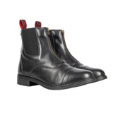 ProPriverno Davanti Children's Zip Paddock Boot by Hy Equestrian [Black] [UK 13]