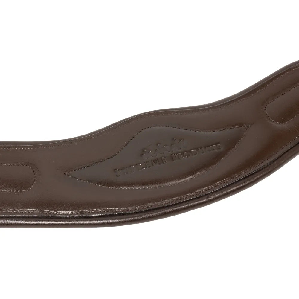 Supreme Products Pro Performance Anatomical Leather Girth [Brown] [46"]