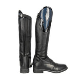 Hy Equestrian Children's Bolono Riding Boots [Black/Blue] [UK 10]