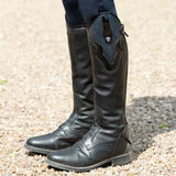 Hy Equestrian Children's Bolono Riding Boots [Black/Blue] [UK 10]