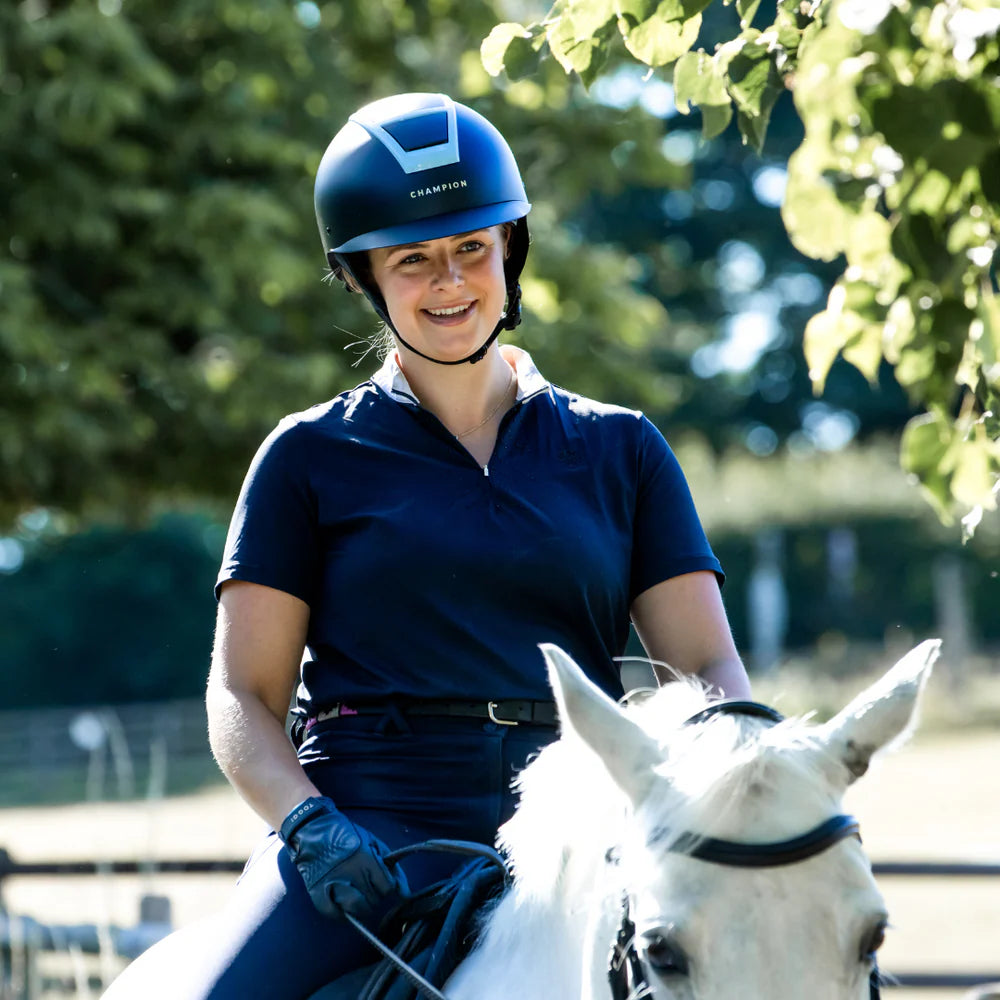 Champion Insight SE Meg Elphick Round Standard Peak Riding Hat