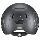 Uvex Kiddox Happy Horse Riding Hat #colour_anthracite-matt