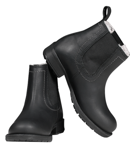 E.L.T Children's Winter Jodhpur Boots #colour_black-silver