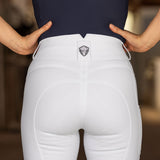 Covalliero Ladies Premium Breeches #colour_white