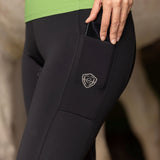 Covalliero Ladies Compression Riding Tights #colour_black