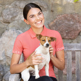 Covalliero Ladies Sporty Polo Shirt #colour_coral
