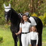 Covalliero Ladies Elegant Competition Shirt #colour_white