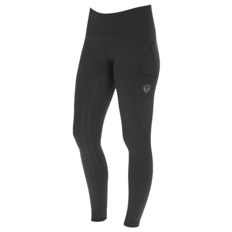 Covalliero Ladies Pull On Riding Tights #colour_black