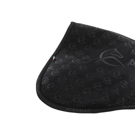 Acavallo Pad Mf Hps Cw-Cs Suede Silicone Grip Flat #colour_black