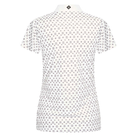 Imperial Riding Children's Roxy AOP Tech Top #colour_white-grey