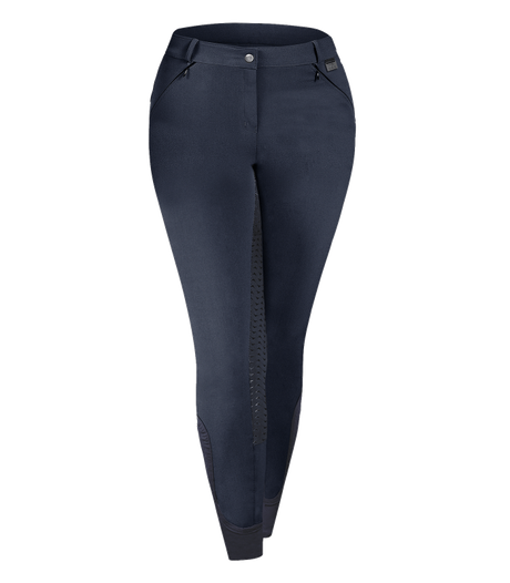 E.L.T Ladies Dahlia Silicone Riding Breeches #colour_night-blue