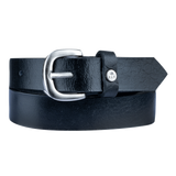 E.L.T Levia Leather Belt #colour_black