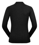 E.L.T Ladies Milano Functional-Zip Shirt #colour_black