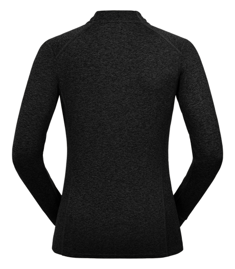 E.L.T Ladies Milano Functional-Zip Shirt #colour_black