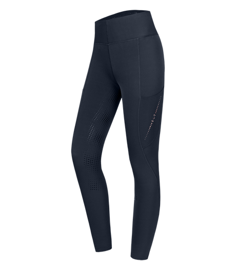 E.L.T Milla Ladies Thermal Riding Leggings #colour_deep-blue