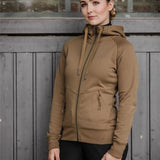 E.L.T Orlando Ladies Hoody Jacket #colour_cappuccino