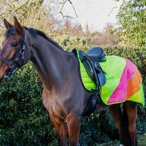 Hy Equestrian Reflector Quarter Mesh Exercise Sheet