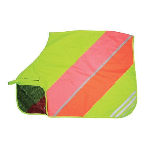 Hy Equestrian Reflector Quarter Mesh Exercise Sheet