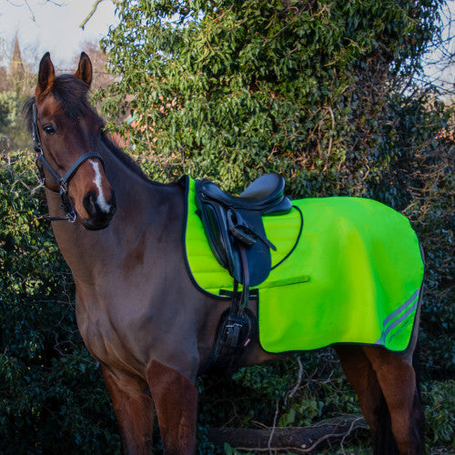 Hy Equestrian Reflector Quarter Mesh Exercise Sheet