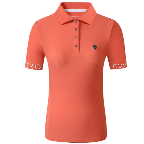 Covalliero Ladies Sporty Polo Shirt #colour_coral