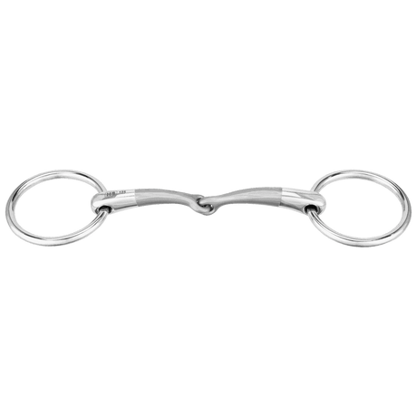 Sprenger Satinox Bradoon 14mm Stainless Steel Single Jointed 55mm Ring