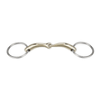 Sprenger Pronamic Bradoon 14mm Sensogan Stainless Steel Single Jointed 55mm Ring