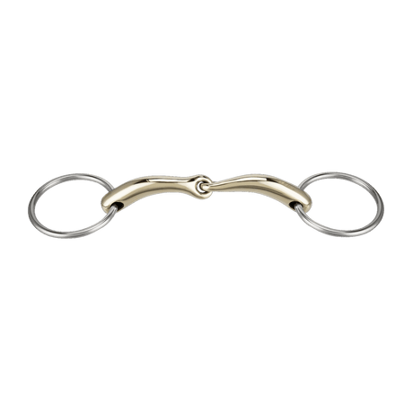 Sprenger Pronamic Bradoon 14mm Sensogan Stainless Steel Single Jointed 55mm Ring