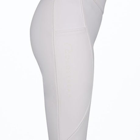 Coldstream Balmore Ladies Thermal Riding Tights #colour_white