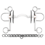 Sprenger Nathe Pelham Hard Mullen Mouth 15mm With 7cm Port Cheeks