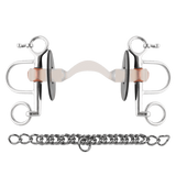 Sprenger Nathe Pelham 20mm With Hard Mullen Mouth With Port & Short Cheeks