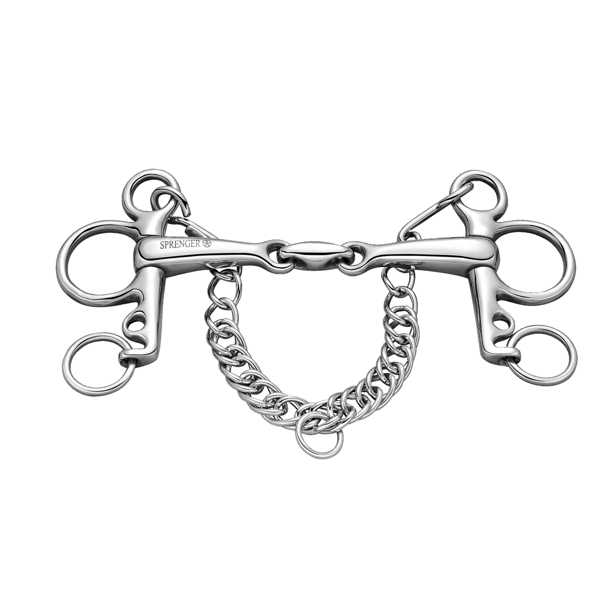 Sprenger 16mm Stainless Steel Pelham Double Jointed