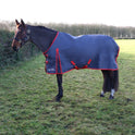 HYCONIC 0g Turnout Rug [Charcoal/Red] [4'6]