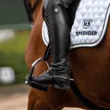 Sprenger Slimline Stainless Steel Flat Neck Boot Protect Spurs #style_round-neck