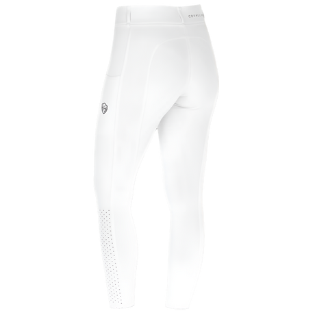 Covalliero Ladies Compression Riding Tights #colour_white